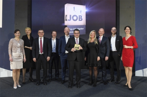 Top-Job-Siegel u.a. für TAS, Infomation, Windhoff und CN Creative Network -